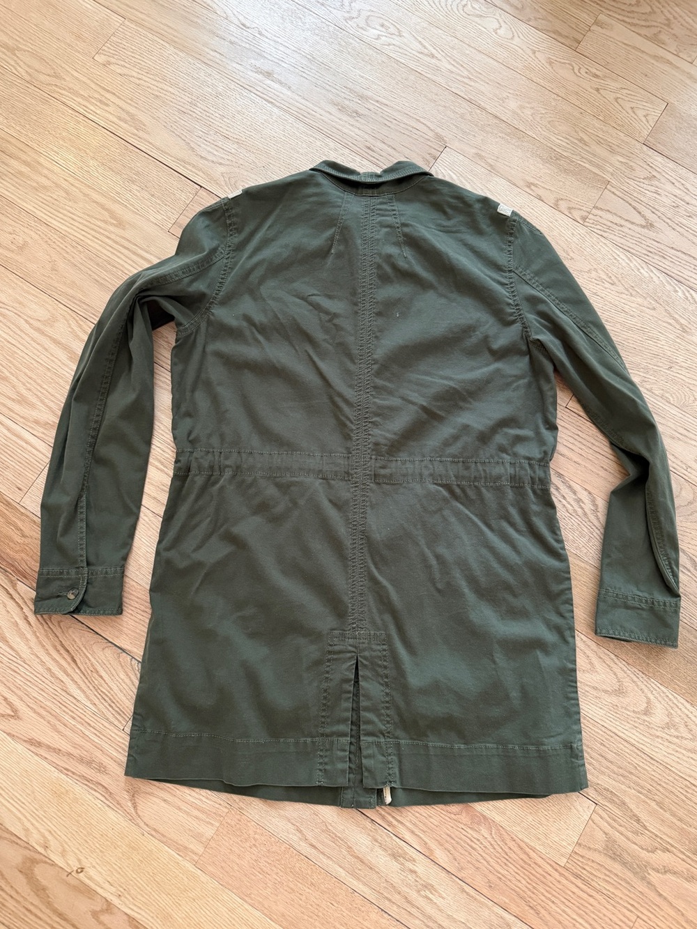 CABI Olive Green Utility Field Military Jacket Medium - Picture 7 of 10